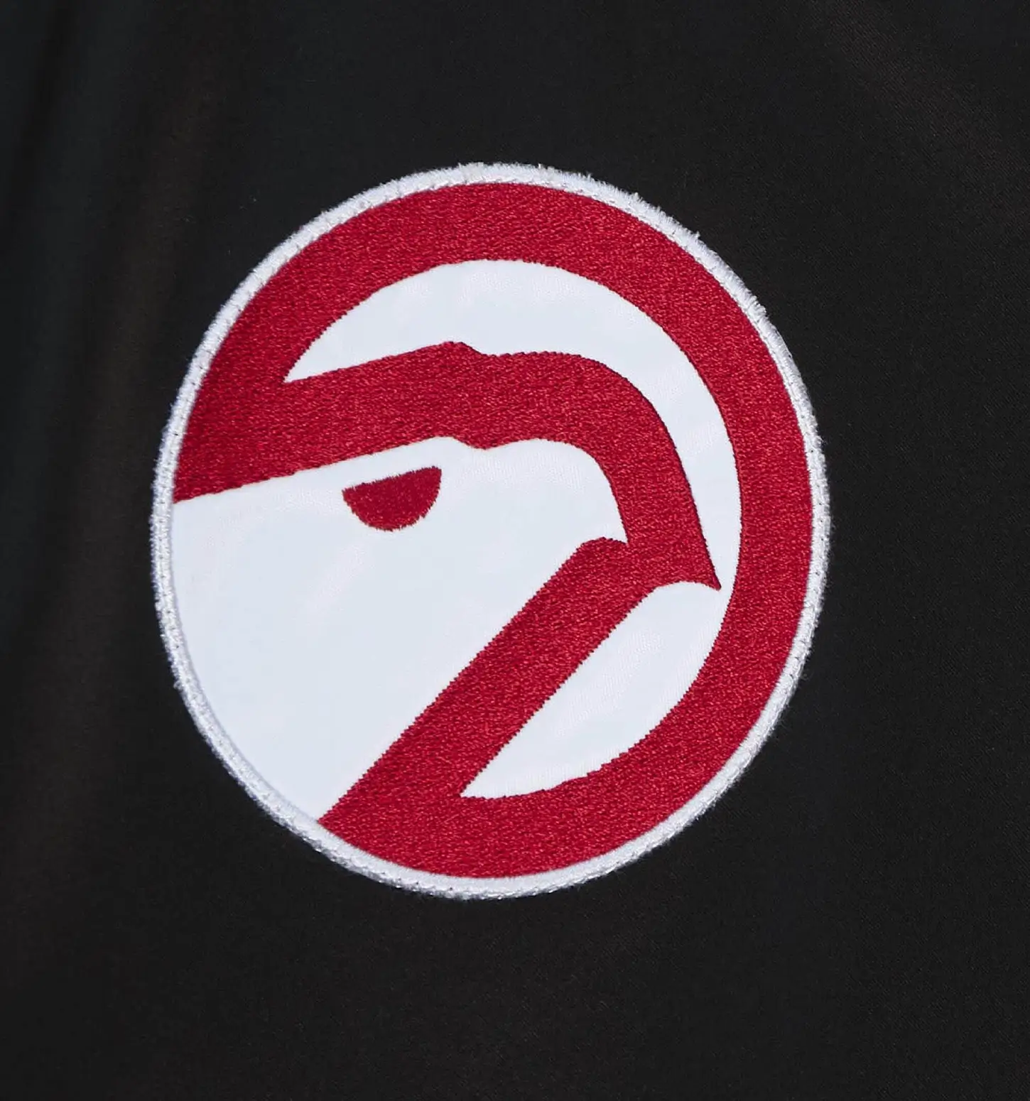 Team Legacy Flight Satin Bomber Jacket Atlanta Hawks - Image 4