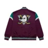 Anaheim Ducks Cooperstown Heavyweight Satin Jacket - Image 2