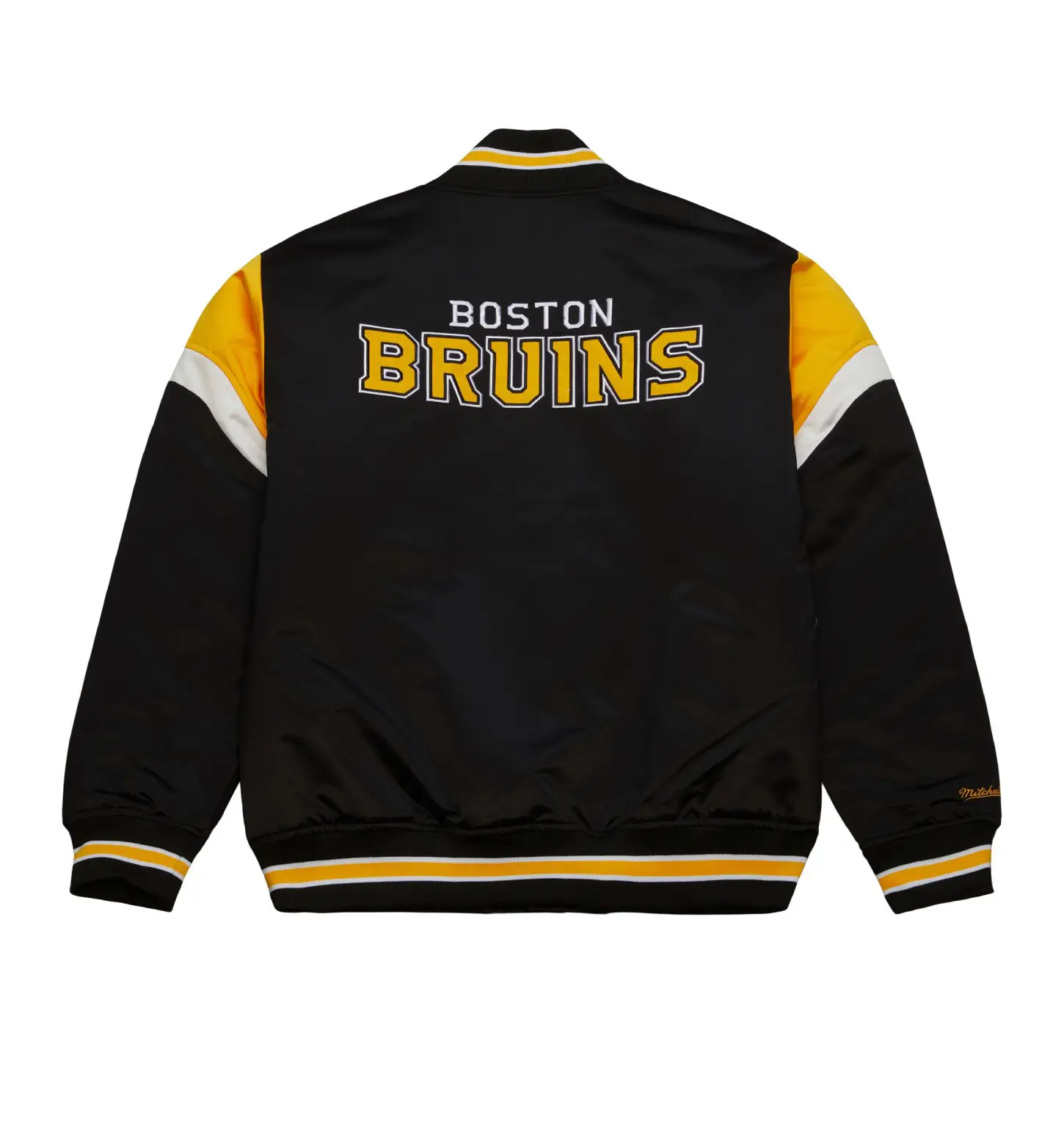 Boston Bruins Cooperstown Heavyweight Satin Jacket - Image 2