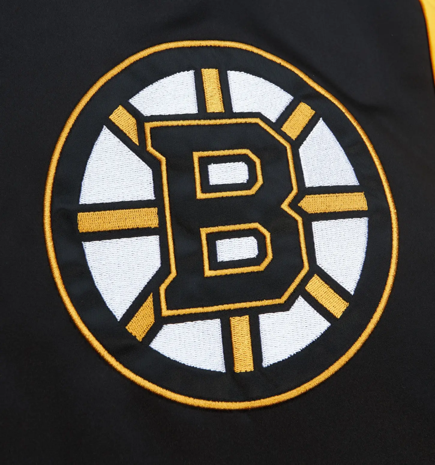 Boston Bruins Cooperstown Heavyweight Satin Jacket - Image 3
