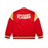 Calgary Flames Cooperstown Heavyweight Satin Jacket - Image 2