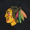 Chicago Blackhawks Cooperstown Heavyweight Satin Jacket - Image 3