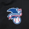 Chicago White Sox Cooperstown Heavyweight Black & Gray Satin Varsity Jacket - Image 4