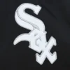 Chicago White Sox Cooperstown Heavyweight Black & Gray Satin Varsity Jacket - Image 3