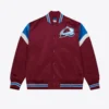 Colorado Avalanche Cooperstown Heavyweight Satin Jacket