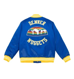 Alternative view of Heavyweight Team Legacy Satin Jacket Denver Nuggets