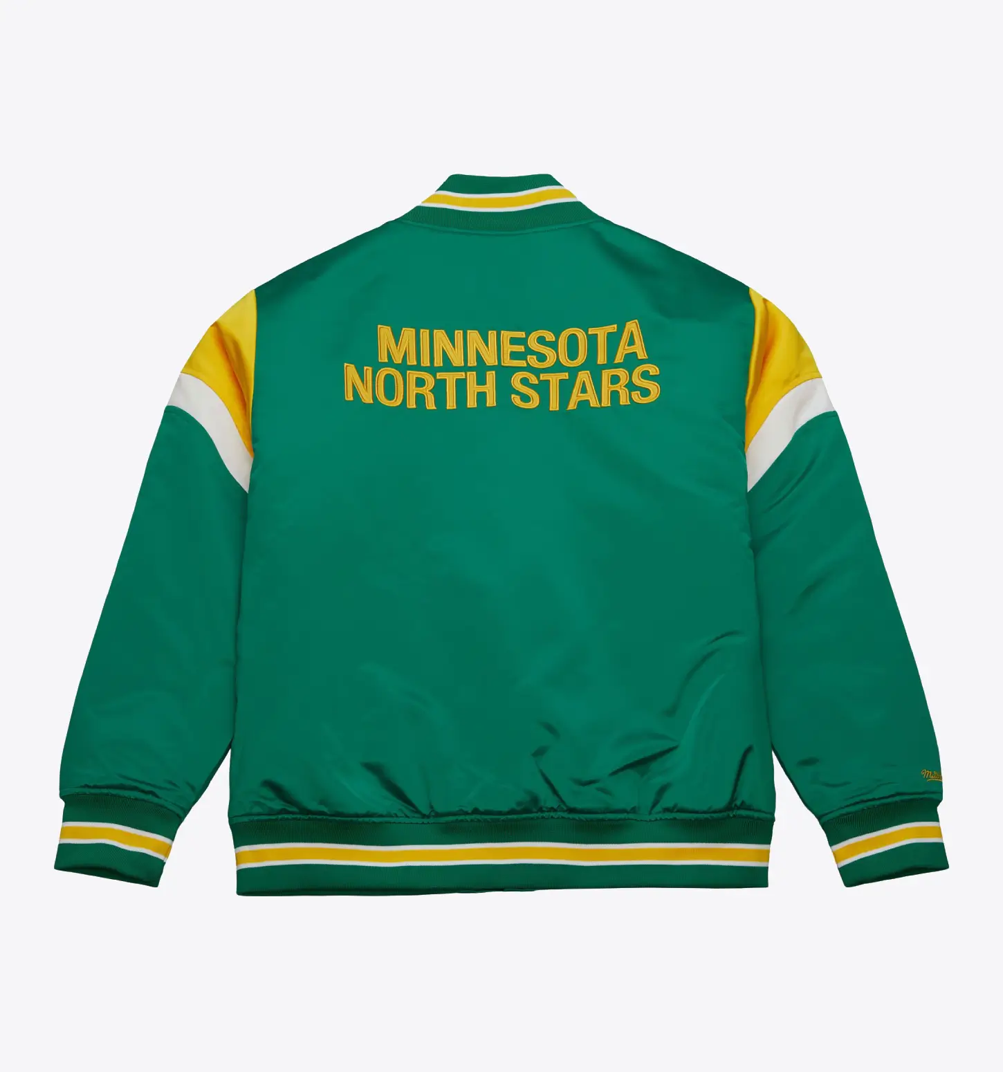 Minnesota North Stars Cooperstown Heavyweight Satin Jacket - Image 2