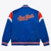 New York Mets Cooperstown Heavyweight Full-Snap Satin Varsity Jacket - Image 2