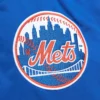 New York Mets Cooperstown Heavyweight Full-Snap Satin Varsity Jacket - Image 4