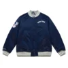 New York Yankees Cooperstown Heavyweight Full-Snap Satin Varsity Jacket