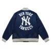New York Yankees Cooperstown Heavyweight Full-Snap Satin Varsity Jacket - Image 2
