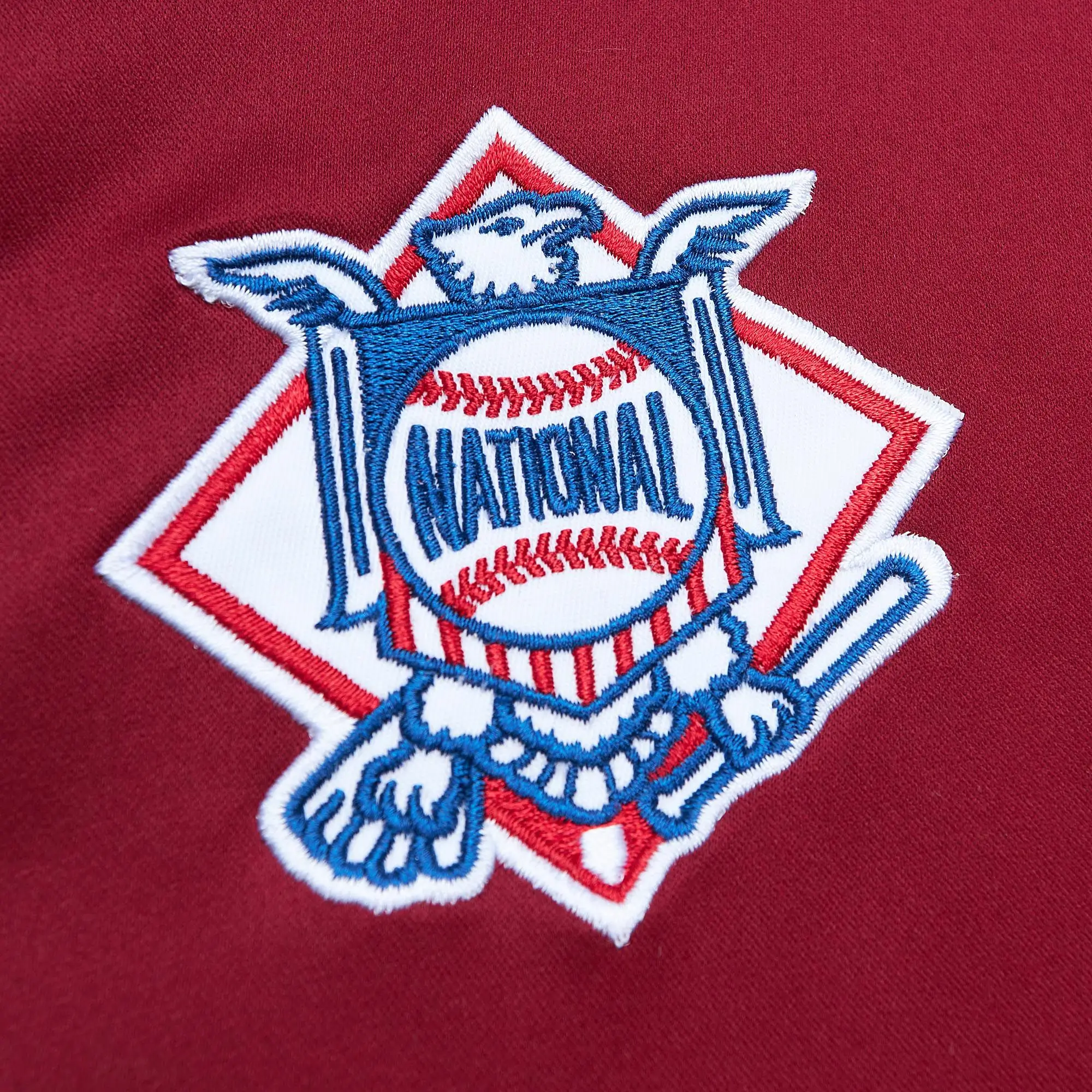 Philadelphia Phillies Cooperstown Heavyweight Satin Varsity Jacket - Image 3