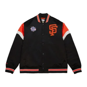 San Francisco Giants Cooperstown Heavyweight Satin Jacket