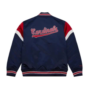 Alternative view of St. Louis Cardinals Cooperstown Heavyweight Satin Jacket