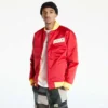 Houston Rockets Hardwood Classics Red Satin Varsity Jacket