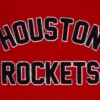 Houston Rockets Team Legacy Western Conference Red & White Wool Varsity Jacket - Image 4