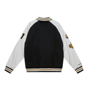 Alternative view of Pittsburgh Pirates Lightweight Raglan Roberto Clemente Legends Satin Jacket