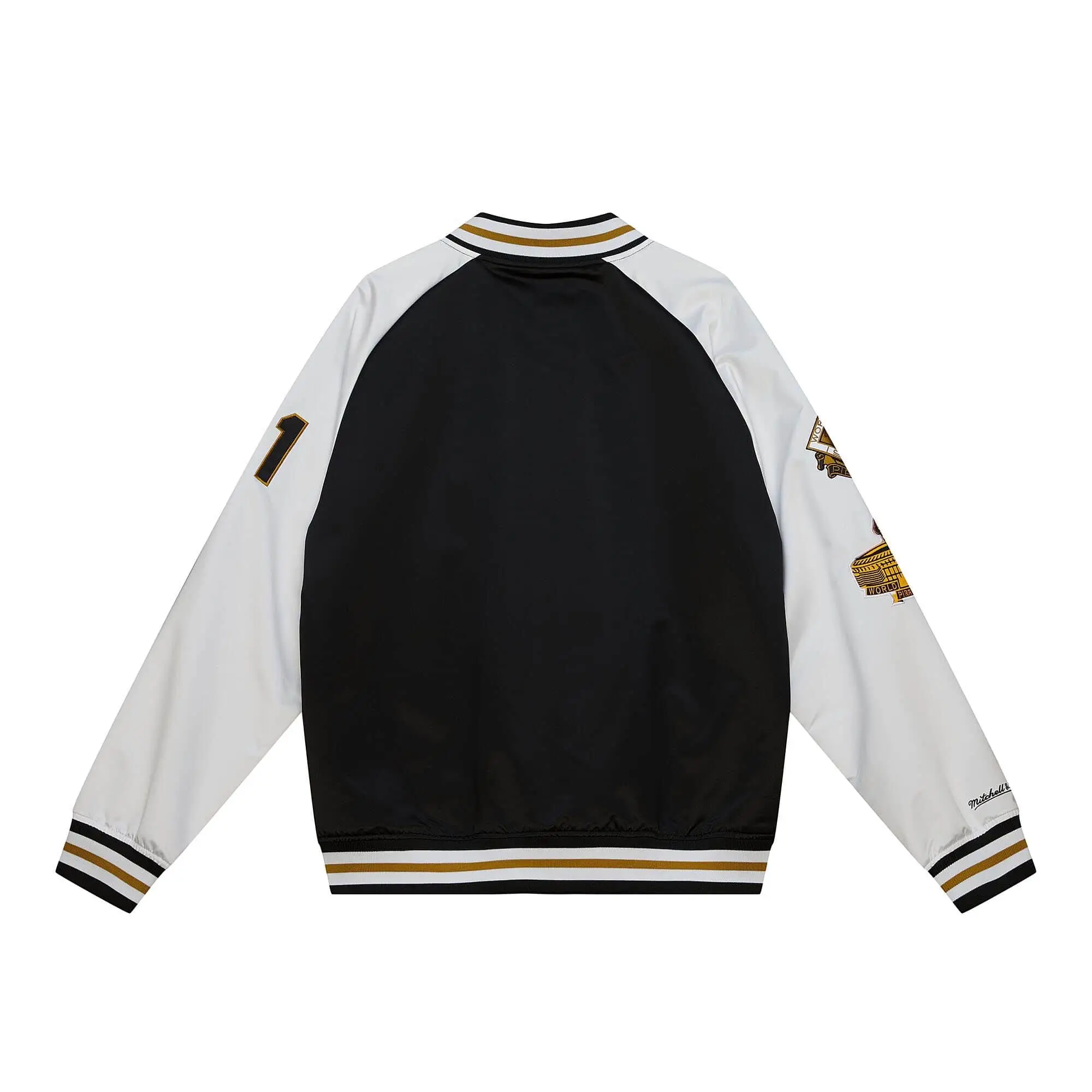 Pittsburgh Pirates Lightweight Raglan Roberto Clemente Legends Satin Jacket - Image 2