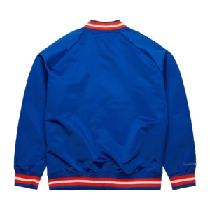 Alternative view of Lightweight Raglan Satin Varsity Jacket Cleveland Cavaliers