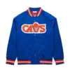 Lightweight Raglan Satin Varsity Jacket Cleveland Cavaliers
