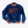 Detroit Tigers Lightweight Raglan Satin Jacket