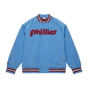 Philadelphia Phillies Lightweight Raglan Satin Jacket