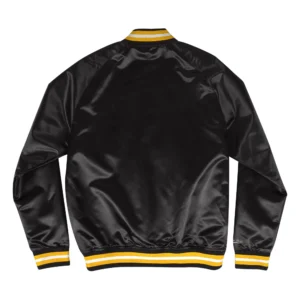 Alternative view of Pittsburgh Pirates Lightweight Raglan Satin Varsity Jacket