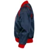 Los Angeles Angels Letterman 1961 Authentic Satin Varsity Zipper Jacket - Image 4