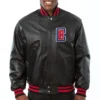 Los Angeles Clippers Full leather Black Varsity Jacket
