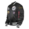 Alternative view of Los Angeles Dodgers MA-1 Satin Varsity Jacket