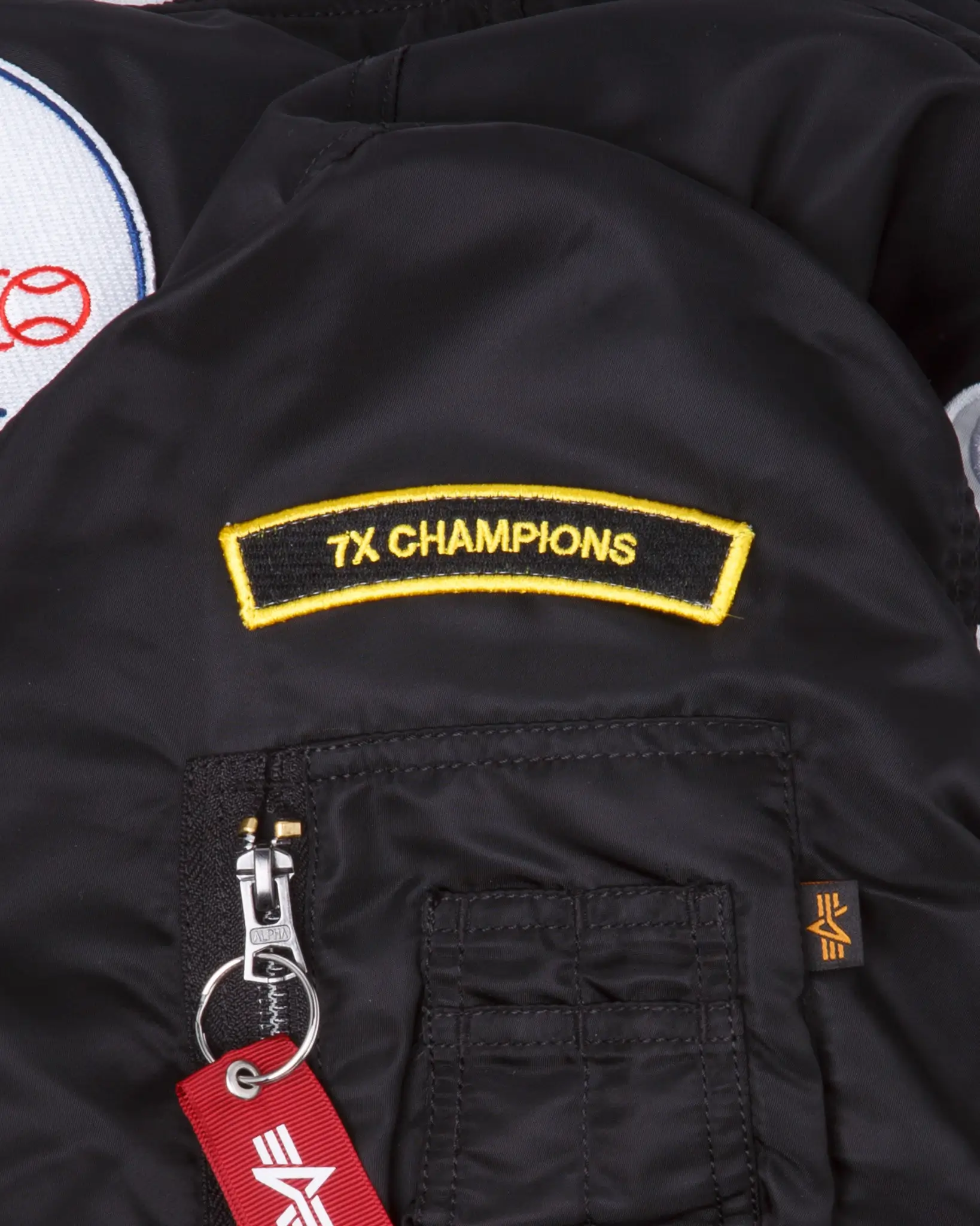 Los Angeles Dodgers MA-1 Satin Varsity Jacket - Image 5