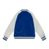 Los Angeles Dodgers Lightweight Raglan Blue & White Varsity Jacket - Image 2