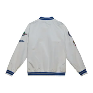 Alternative view of Los Angeles Dodgers City Collection Lightweight Satin Varsity Jacket