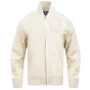Los Angeles Kings Neutral Full-Zip Satin Varsity Jacket