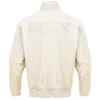 Los Angeles Kings Neutral Full-Zip Satin Varsity Jacket - Image 4