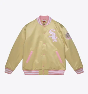 Chicago White Sox M&N x Joe Freshgoods Full-Snap Satin Jacket