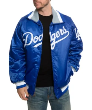 Alternative view of Mens 1980s Vintage Style Los Angeles Dodgers Jacket