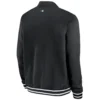 Miami Marlins Nike Full-Zip Bomber Black Varsity Jacket - Image 2