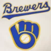 Milwaukee Brewers Baseball Team Players Wool & Leather Varsity Jacket - Image 5