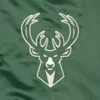 Milwaukee Bucks Starter Hunter Pick & Roll Green Satin Varsity Jacket - Image 3