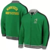 Minnesota North Stars Bomber Polyester Varsity Jacket - Image 3