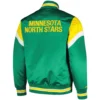 Minnesota North Stars Cooperstown Heavyweight Satin Varsity Jacket - Image 2