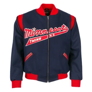 Minnesota Twins Letterman 1965 Authentic Wool Varsity Jacket