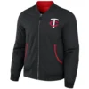 Minnesota Twins Darius Rucker Reversible Full-Zip Bomber Varsity Jacket