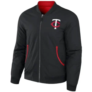 Minnesota Twins Darius Rucker Reversible Full-Zip Bomber Varsity Jacket