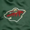 Minnesota Wild The Power Forward Green Satin Varsity Jacket - Image 3