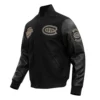 Alternative view of Montreal Canadiens Black & Gold Varsity Jacket