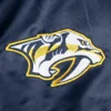 Nashville Predators The Power Forward Full-Snap Satin Varsity Jacket - Image 3