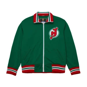 New Jersey Devils 1984 Warm Up Authentic Varsity Jacket