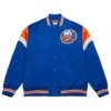 New York Islanders Cooperstown Heavyweight Blue Varsity Jacket